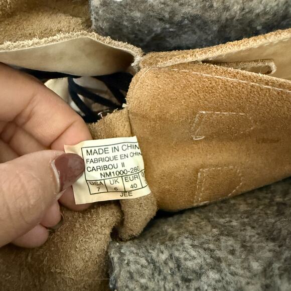 Sorel Mens Caribou Buff Waterproof Winter Boots Size 7 Tan Black Outdoor Winter - Picture 8 of 11